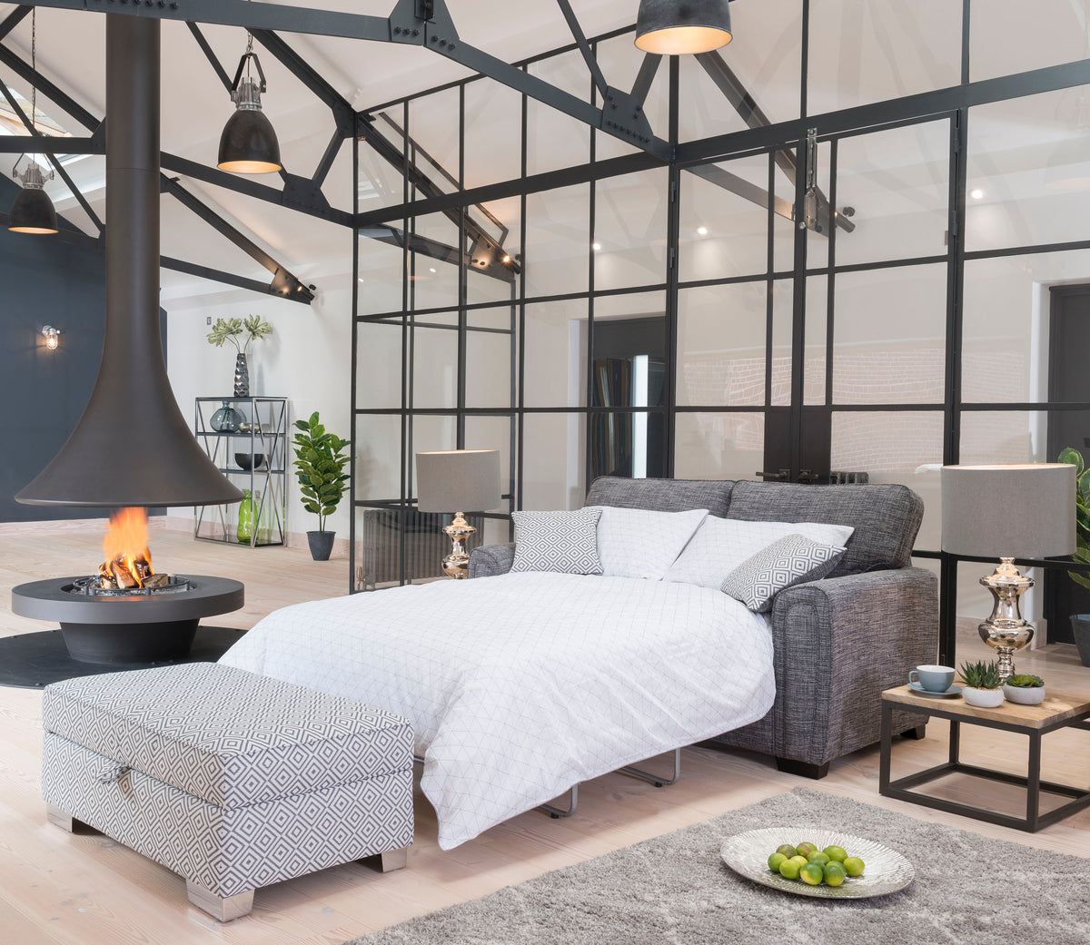 Brunswick Scatter Back 3 Seater Sofa/Sofa Bed The Home Company Skipton