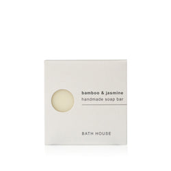 Bath House Bamboo & Jasmine Soap Bar 100g