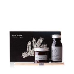 Bath House Winter Night Home Fragrance Set