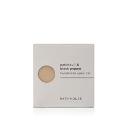 Bath House Patchouli & Black Pepper Soap Bar 100g