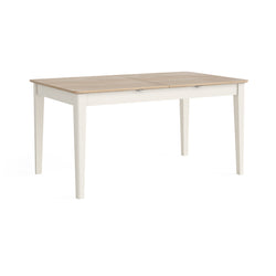Devon Rectangular Extending Dining Table - Coconut White