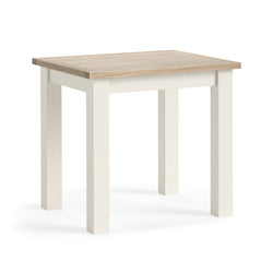 Modern Country Bistro Table - Coconut White