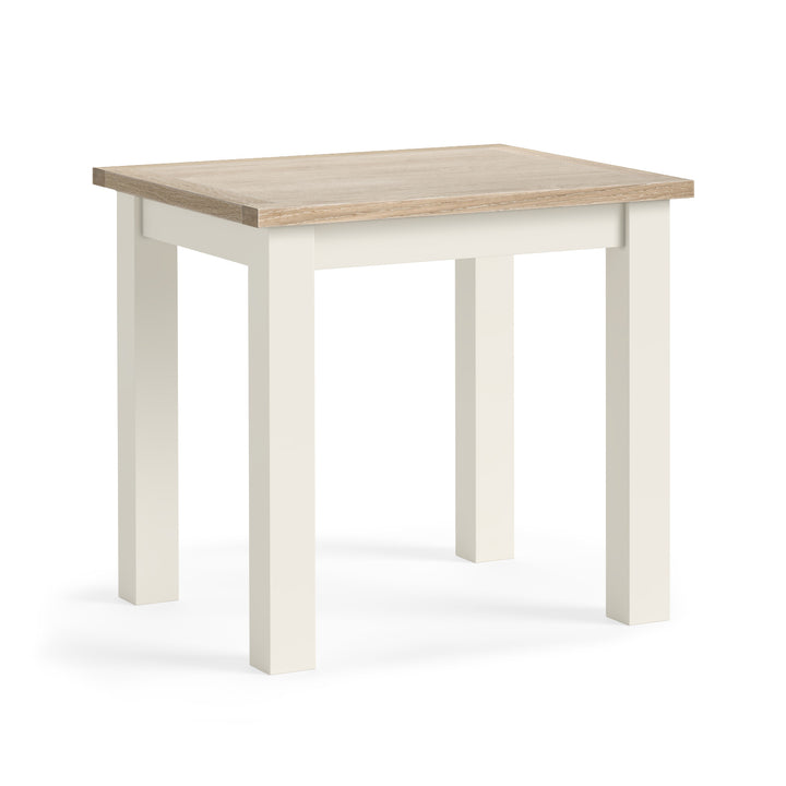 Modern Country Bistro Table - Coconut White