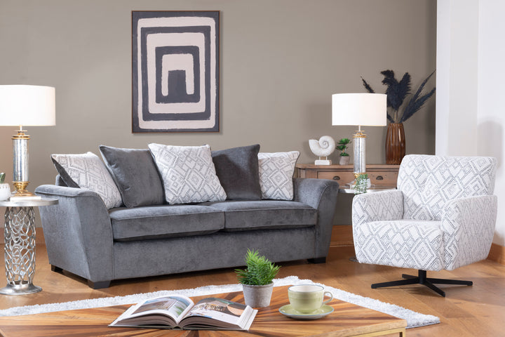 Tasman 3 Seater Pillow Back Sofa