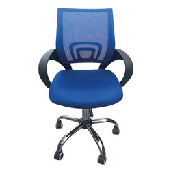 Mesh Back Office Chair - Blue