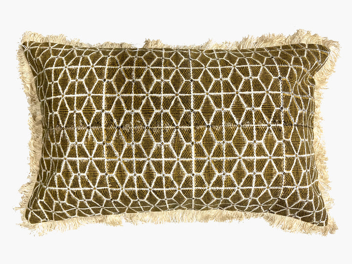 Ravi Swamp Green Cushion