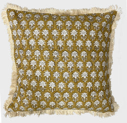 Sarika Swamp Green Cushion