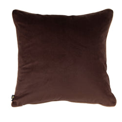 Paul Moneypenny Two Faced Choc And Taupe Cushion