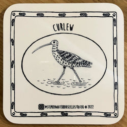 Curlew Coaster by Stephen Waterhouse