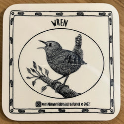 Wren Coaster by Stephen Waterhouse