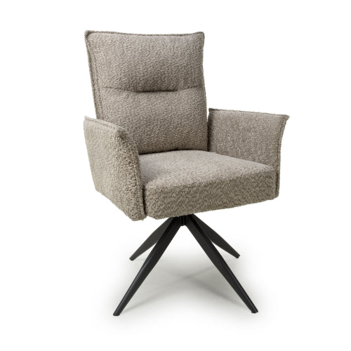Brunswick Mink Swivel Chair
