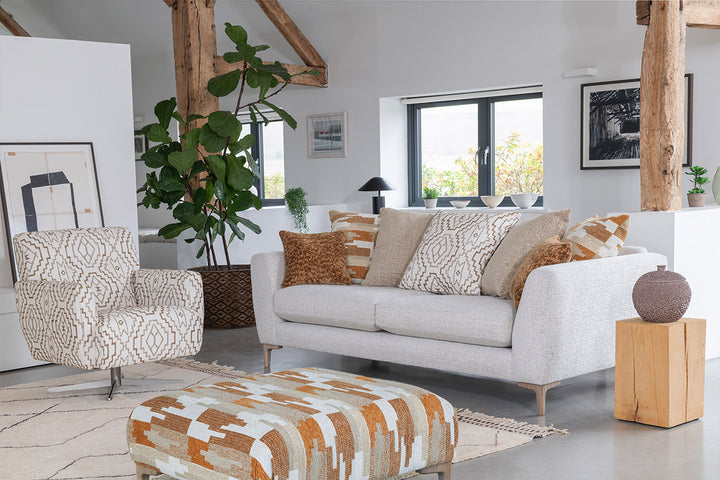 Inka 3 Seater Pillow Back Sofa