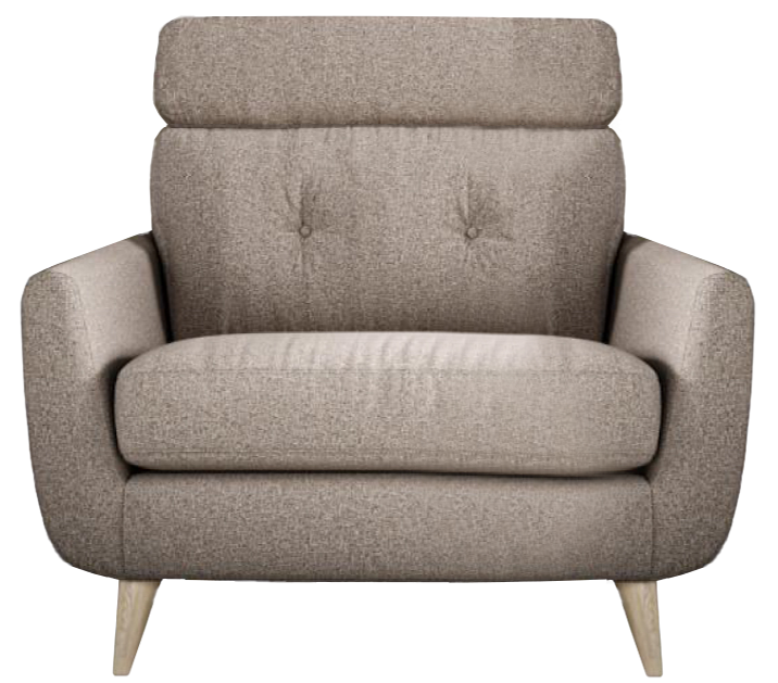 Stockholm High Back Grand Armchair