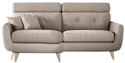 Stockholm High Back Large Sofa With Reversible Chaise