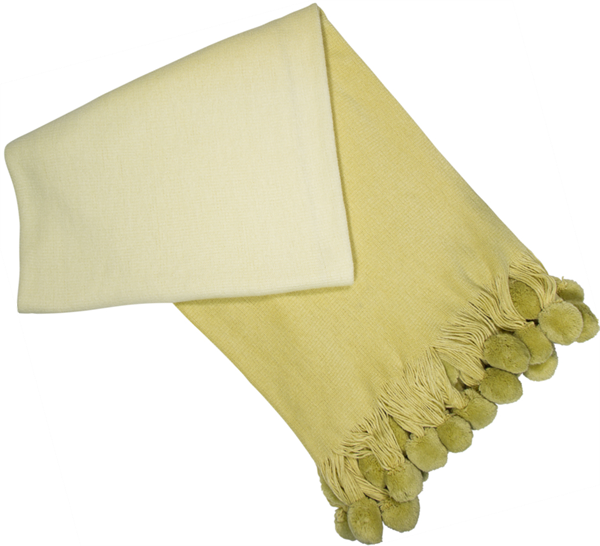 Vienna Ombre Pom Pom Throw - Elfin