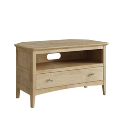 Marlowe Oak Corner TV Unit