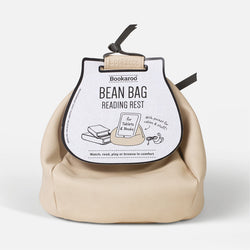 Bookaroo Bean Bag Reading Rest - Cream