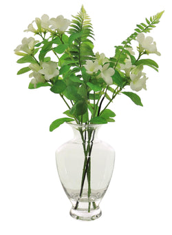 Bell Flower and Fern Arrangement