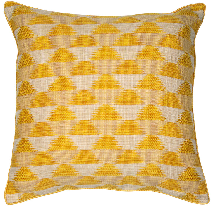 Sunrise Mustard Yellow Cushion