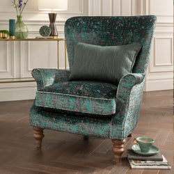 Non Buttoned Wing Chair