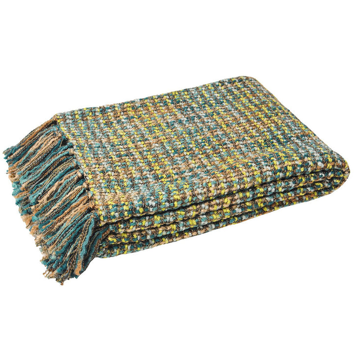 Baoli Throw - Teal Green