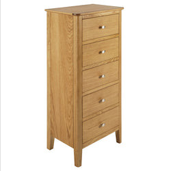 Bath 5 Drawer Tallboy