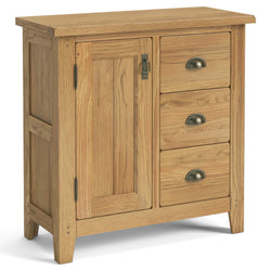 Burford Mini Sideboard With Side Drawers