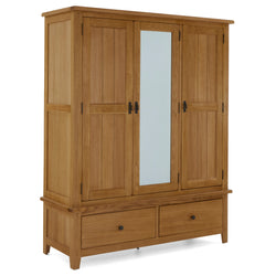 Burford Triple Wardrobe