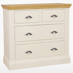 Coelo 2+2 Wood Top Chest Of Drawers