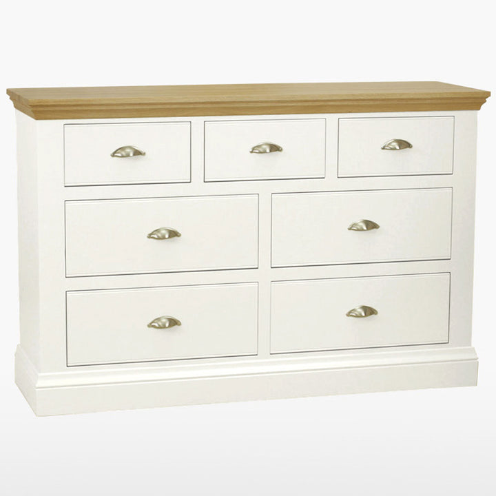 Coelo 4+3 Wood Top Chest Of Drawers