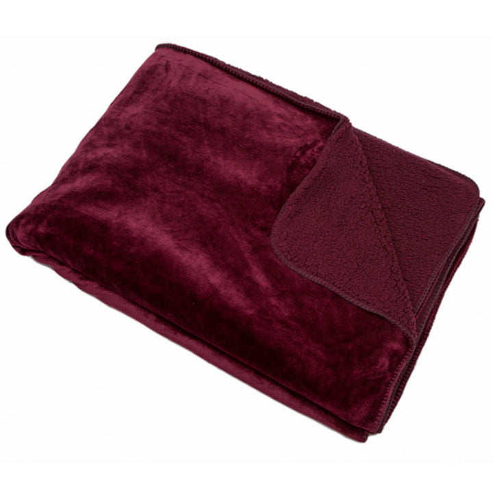 Cosy Throw - Aubergine