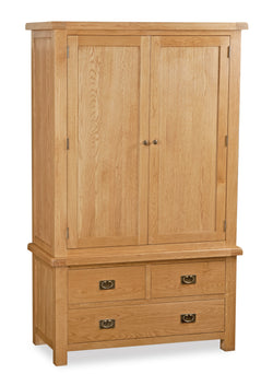 Salisbury Gents 3 Drawer Wardrobe