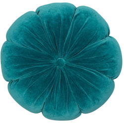 Fleur Cushion - Teal