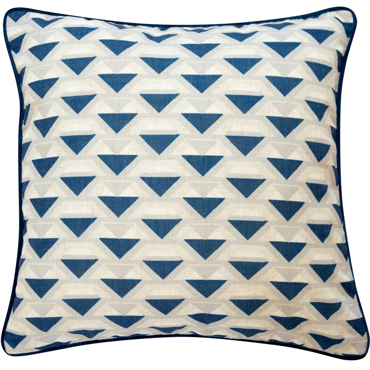Tertiary Blue Cushion