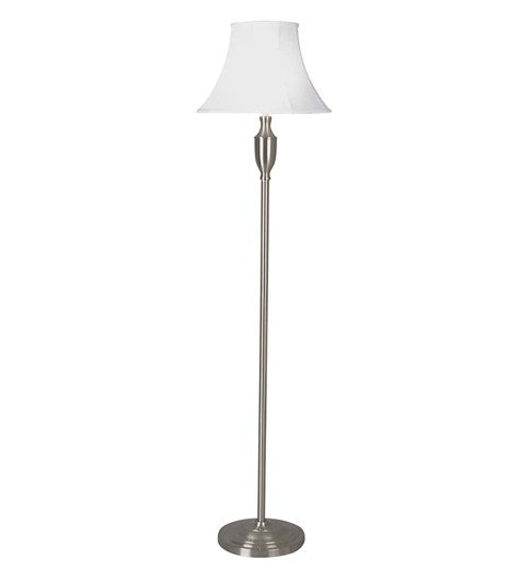 Vienna Floor Lamp - Satin Chrome
