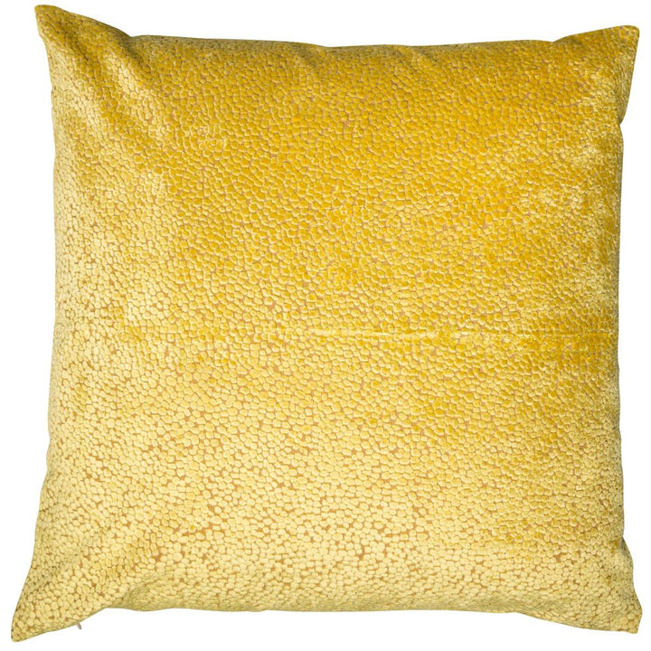 Bingham Mustard Soft Textured Cushion