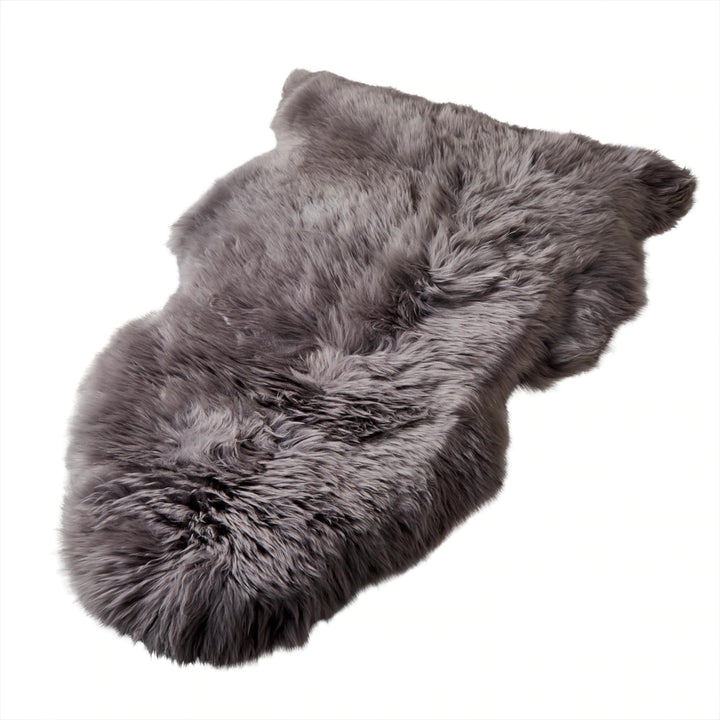 Grey Sheepskin Rug XXL