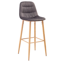 Harper Bar Stool - Grey