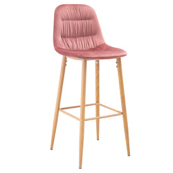 Harper Bar Stool - Pink