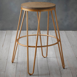 Ikon Bar Stool - Gold