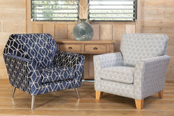 Reuben Fixed Back Accent Chair