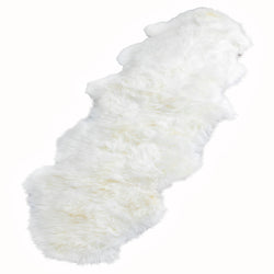 Double Natural Sheepskin Rug