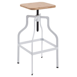 Shoreditch Bar Stool - White