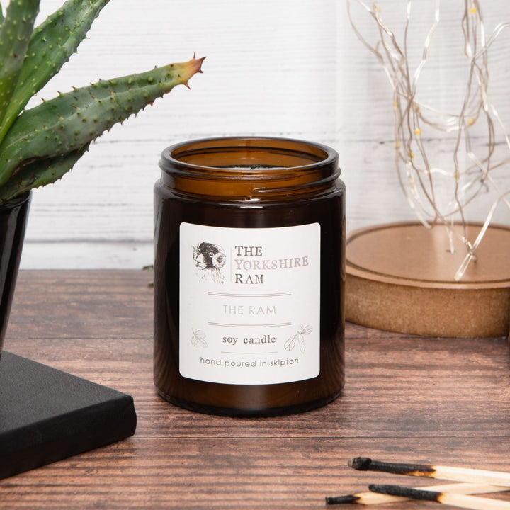 All natural Soy Wax candle with eco cotton wicks. Vegan friendly and sustainable, all our candles are hand poured in small batches in the heart of Yorkshire.