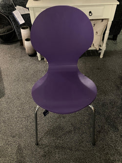 Purple Dining Chair - Ex-Display