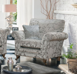 Beautiful winged French inspired Armchair Sofa shop skipton